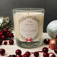 Load image into Gallery viewer, Pear and Cranberry 30cl Candle