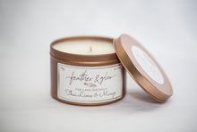 Load image into Gallery viewer, Thai Lime & Mango Rose Gold Tin Candle