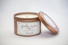 Load image into Gallery viewer, Coconut Rose Gold Tin Candle