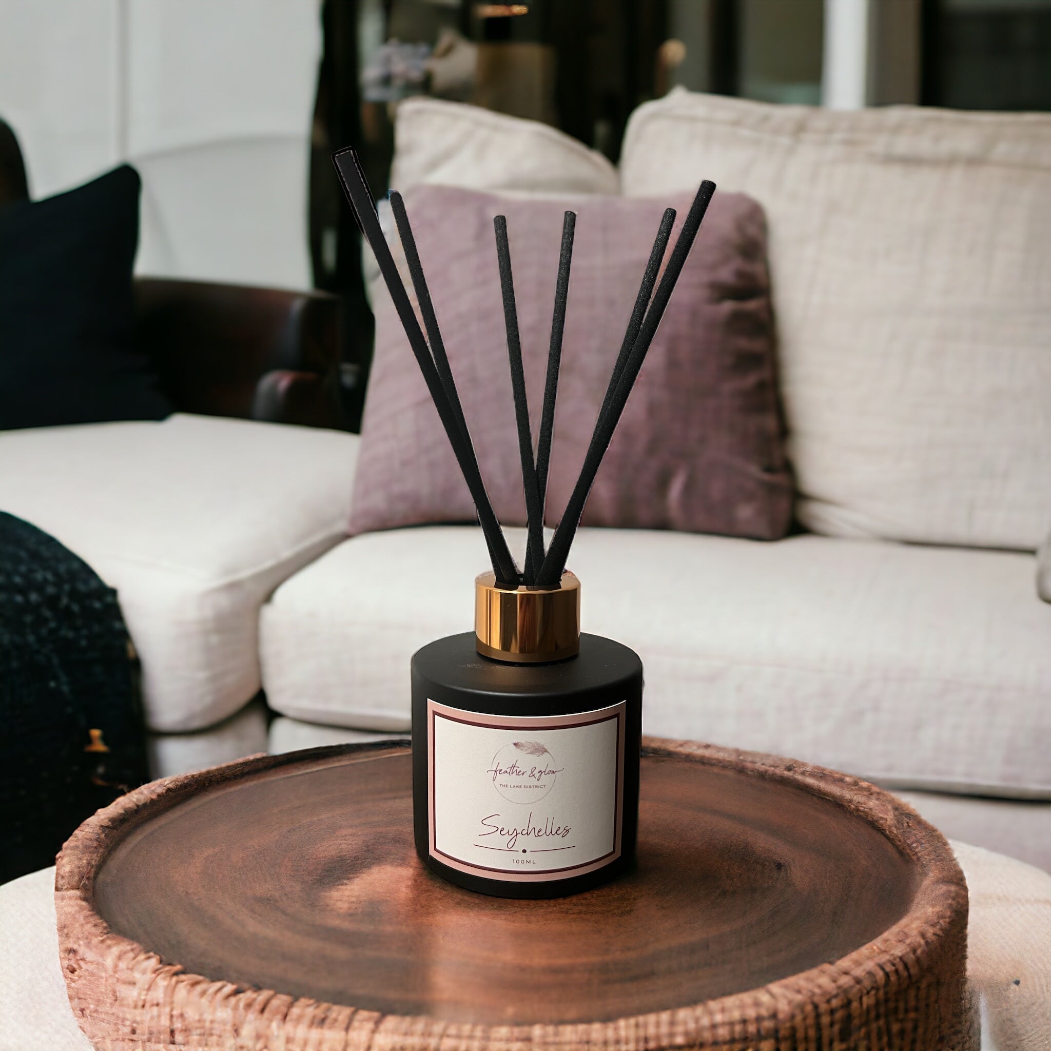 Seychelles Reed Diffuser – Feather & Glow