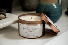 Load image into Gallery viewer, Coconut Rose Gold Tin Candle
